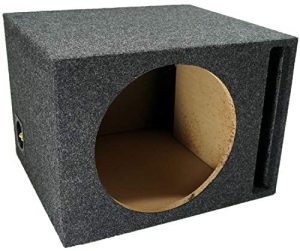 Single speaker subwoofer box