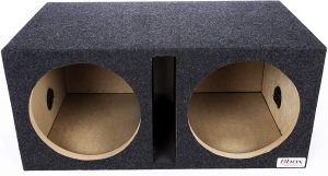 Subwoofer box double (with a vented design)